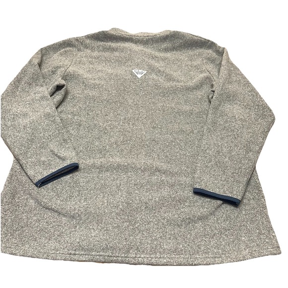 St Louis Cardinals MLB Columbia PFG‎ Fleece 1/4 Snap Pullover Gray Men's 2XL $90 - Picture 3 of 8